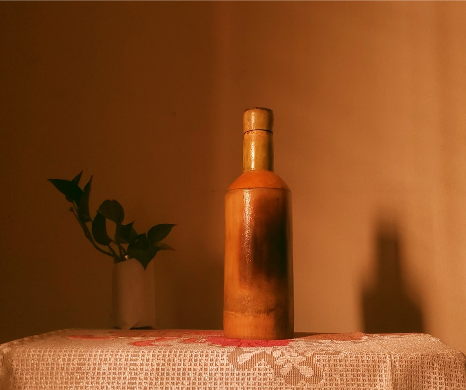 ব্যাম্বু ওয়াটার বটল (৫০০ মিলি)